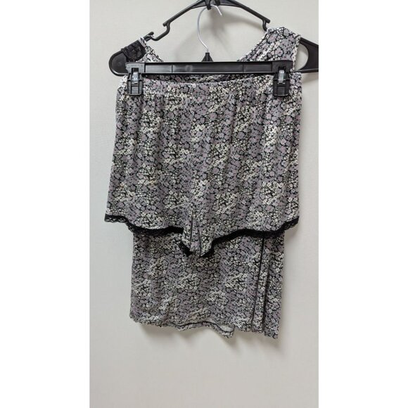 Rene Rofe Purple Floral 2PC Sleepwear Set - Picture 2 of 5